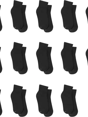 Hanes Women's Crew, Ankle, and No-Show Moisture-Wicking Cushioned Athletic Socks